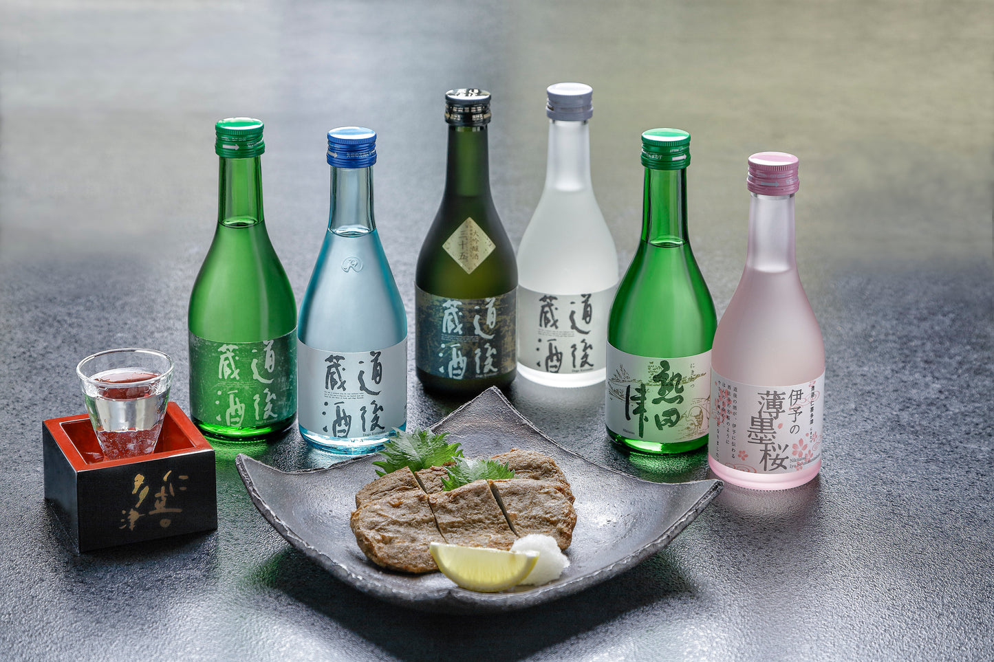 道後地酒・宇和島じゃこ天セット(DSUJ-6)