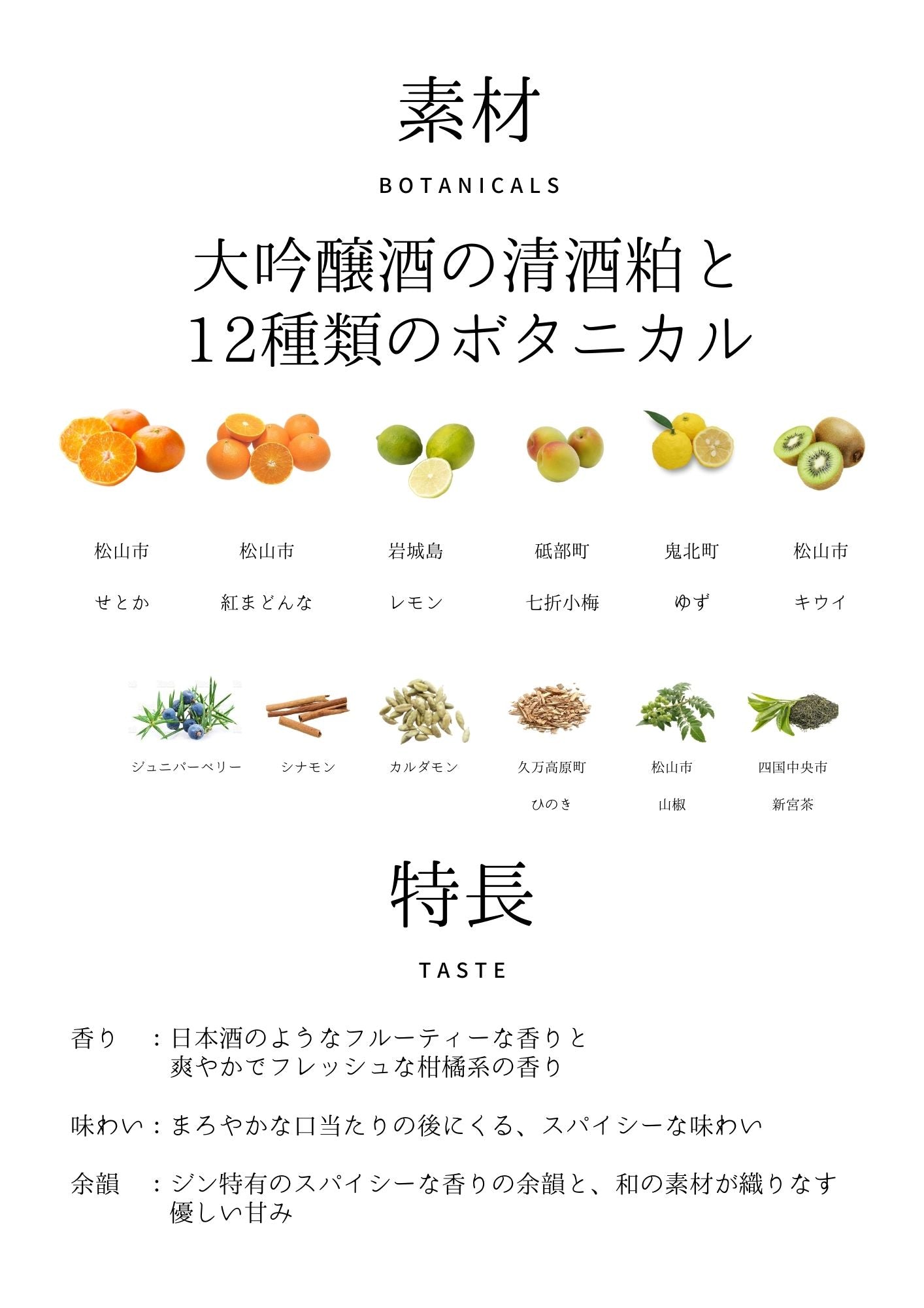 道後ジン 200ml