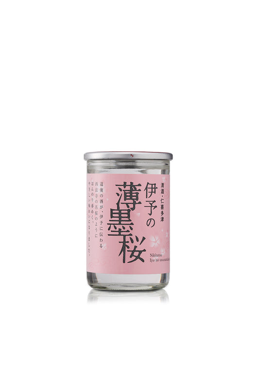 仁喜多津 伊予の薄墨桜 純米酒 180ml(カップ酒)