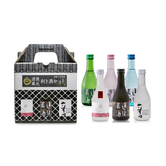 道後蔵元 利き酒セット (6本セット)