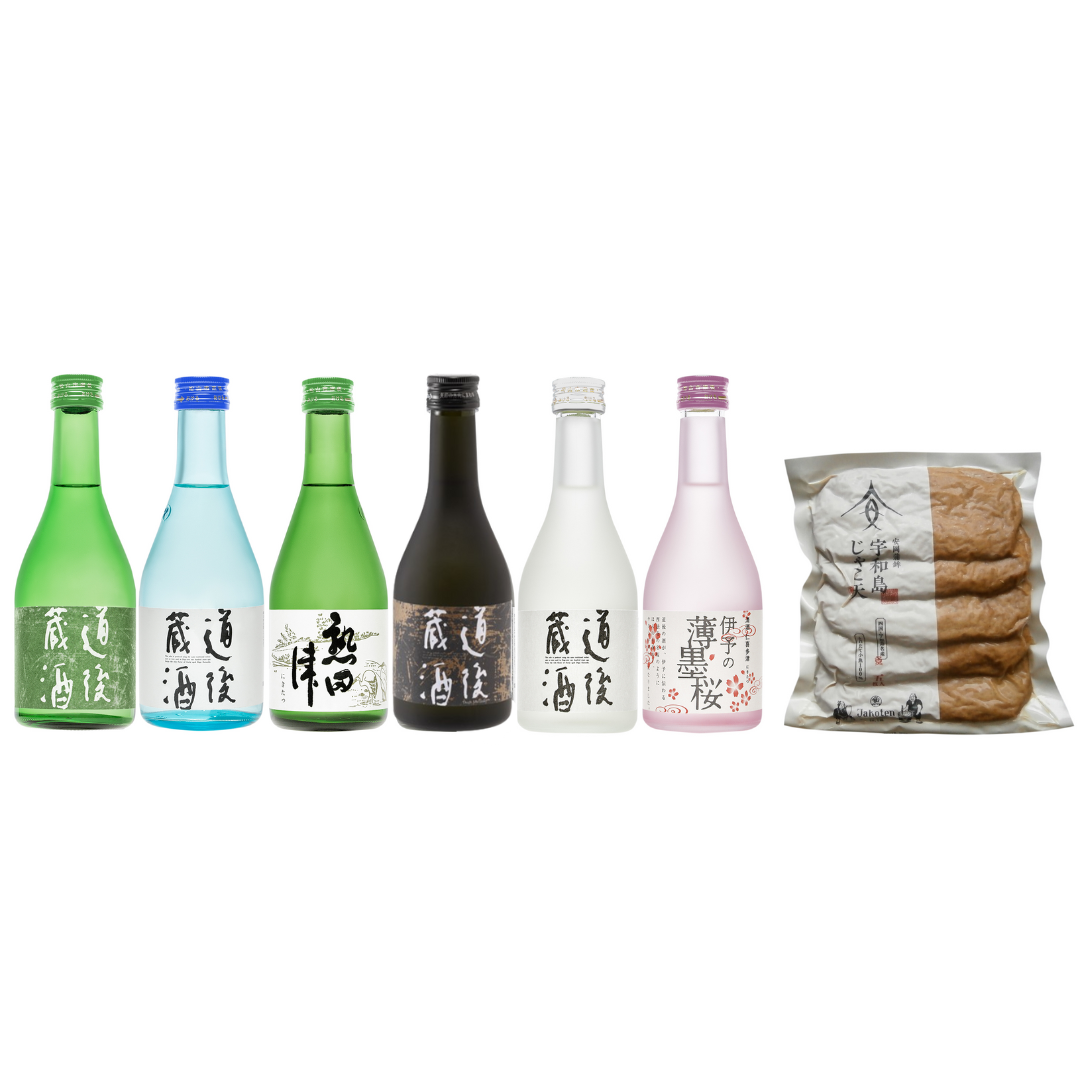 道後地酒･宇和島じゃこ天セット(DSUJ-6)