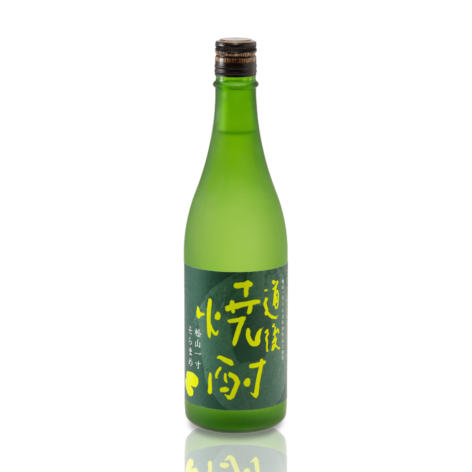 道後焼酎 松山一寸そらまめ 720ml – 水口酒造公式オンラインショップ