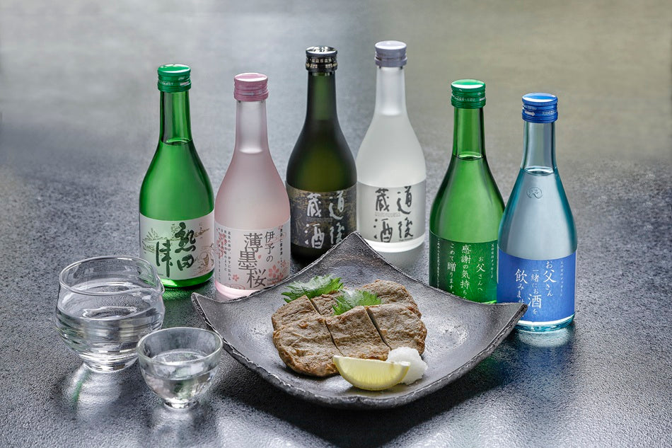 【父の日】道後地酒・宇和島じゃこ天セット（父の日ラベル）DSUJ-F
